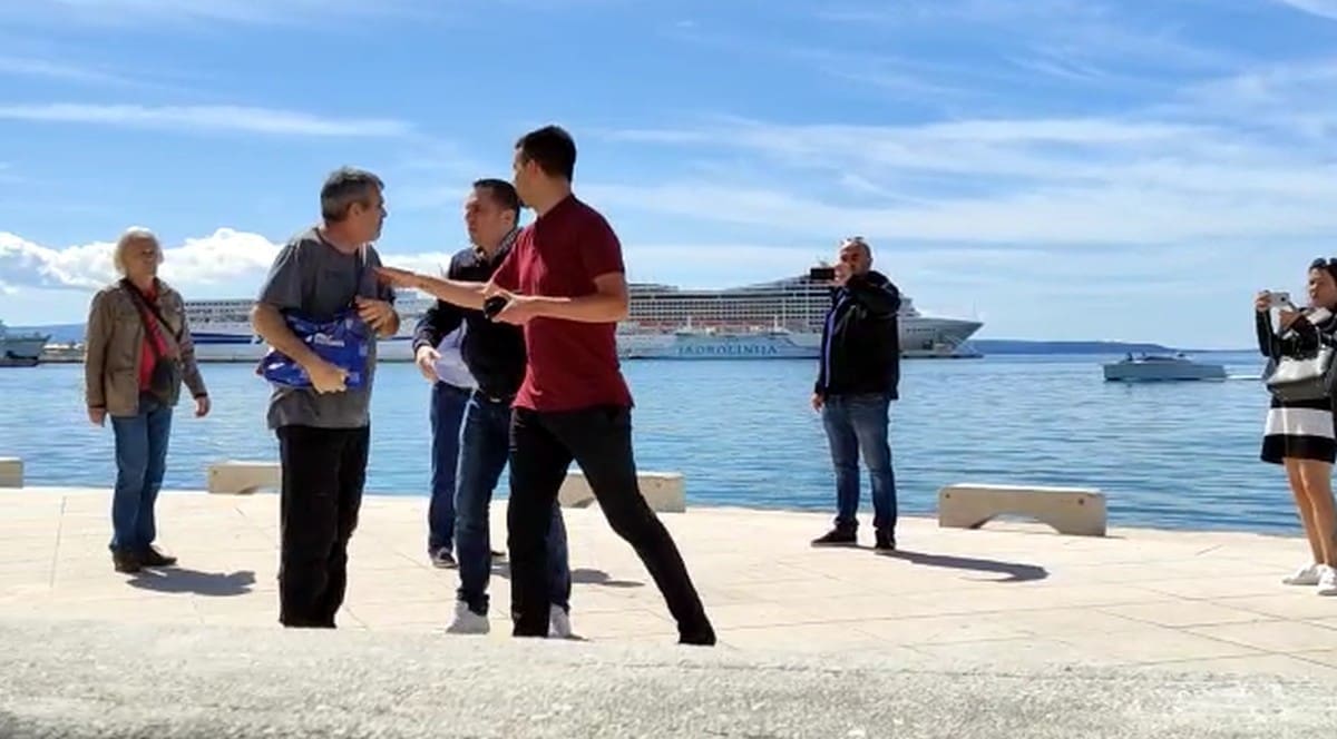 INCIDENT NA MATEJUŠKI Vlasnik "Akceleracije" napao aktivista Bojana Ivoševića