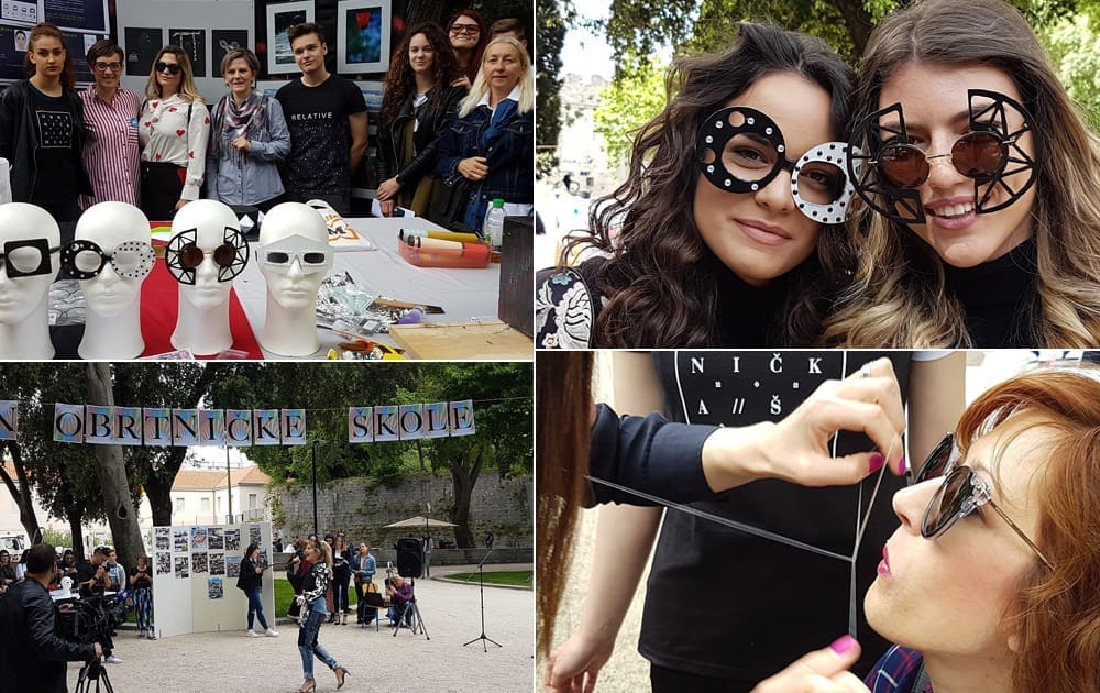 ŠUŠUR U ĐARDINU Srednjoškolci oduševili Splićane svojim vještinama