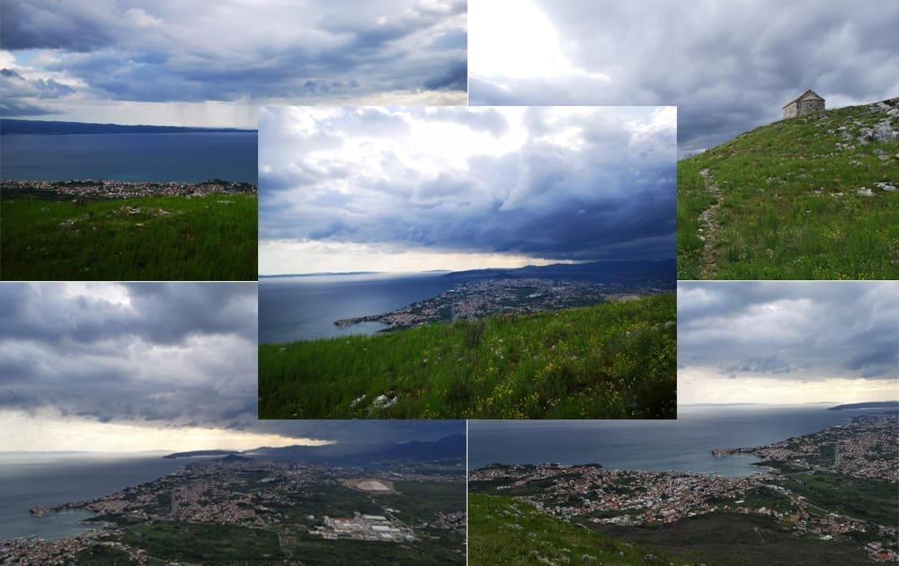 POGLED S MITSKOG PERUNA Ovako izgleda pola sata splitskog neverina u 30 sekundi