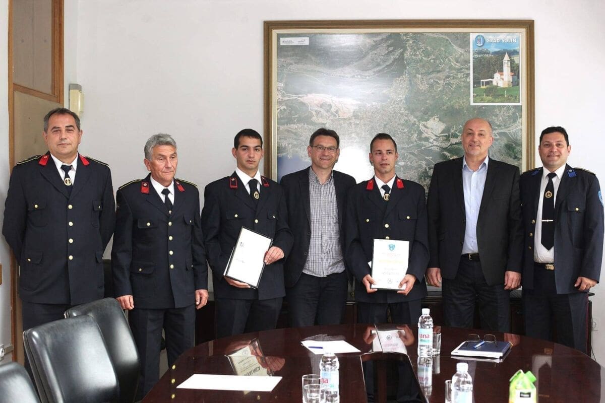 DAN SV. FLORIJANA Najbolji solinski vatrogasci su Ivan Grgić i Mauro Čaleta