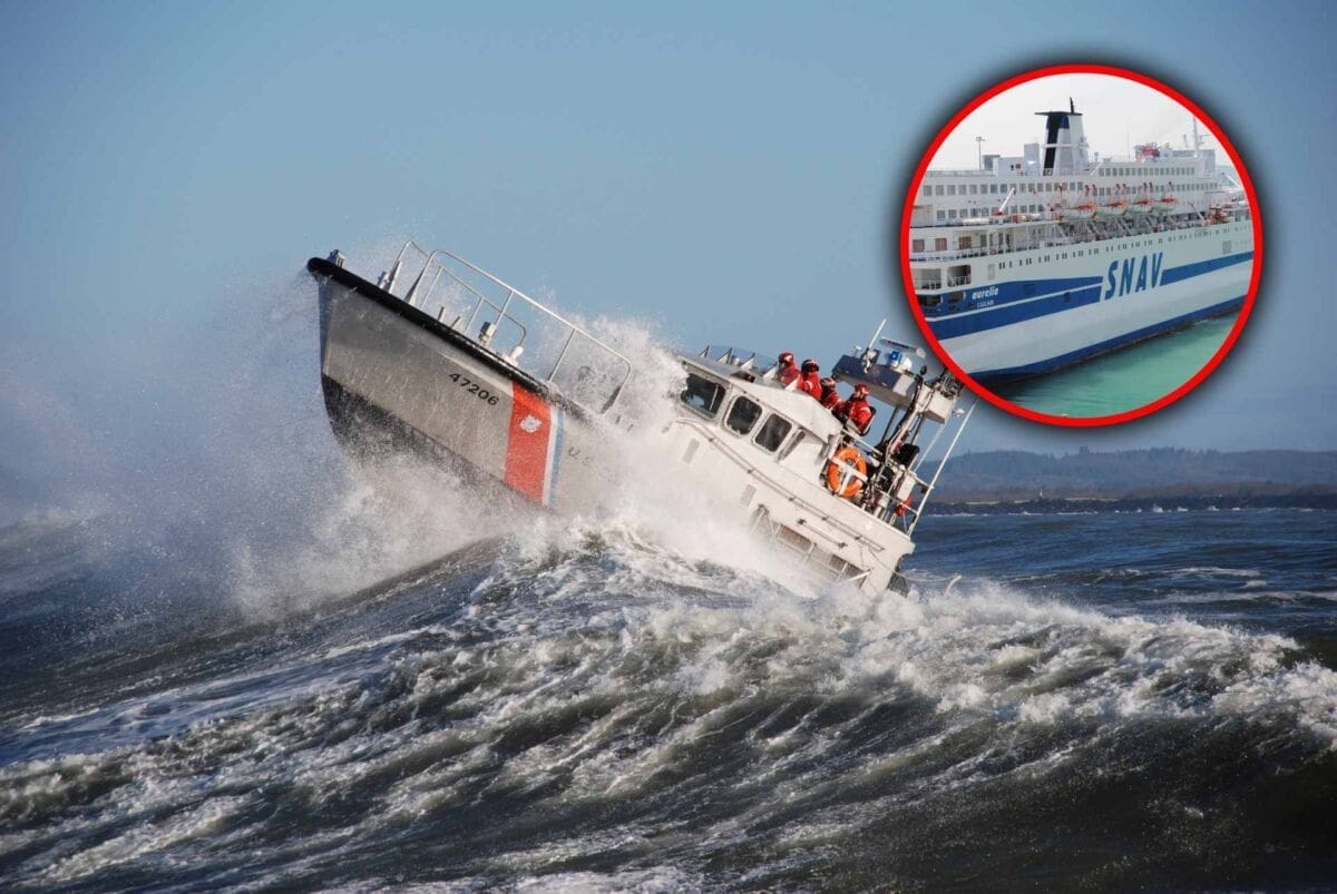 BORBA S JUGOM I VALOVIMA Brod za Split se pokvario na pučini, 350 ljudi satima pluta. Spašavanje sljedećih sati