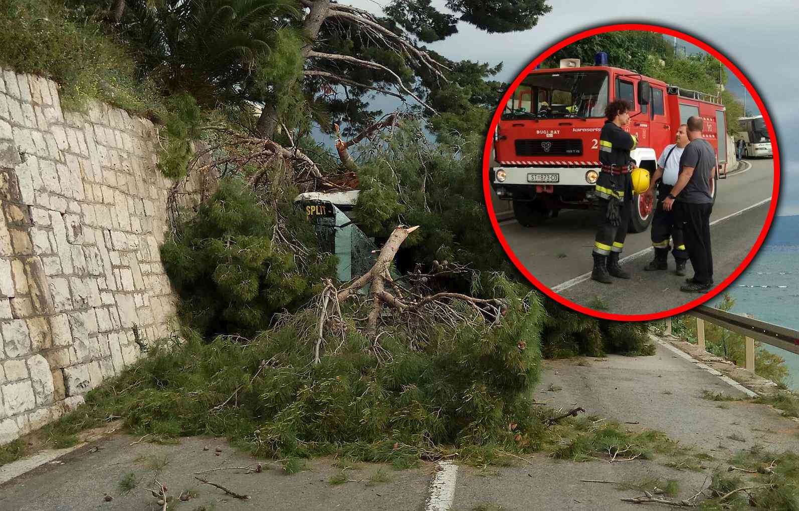 PALO STABLO NA AUTOBUS! Vatrogasci uklonili opasnost u rekordnom roku