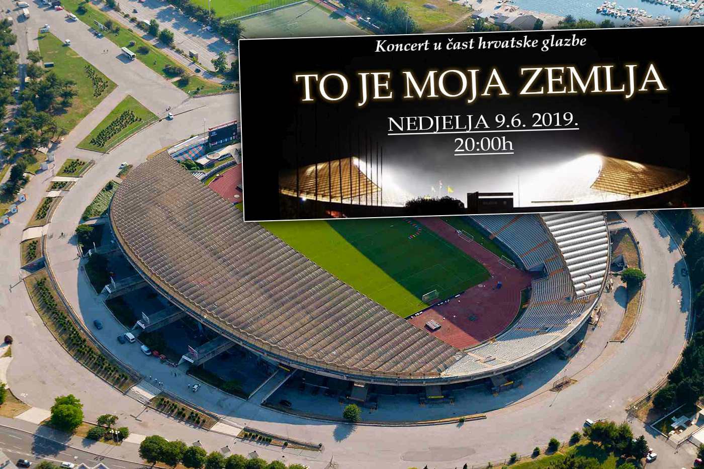 SPEKTAKL NA POLJUDU Koncertu "To je moja zemlja" podršku će dati i igrači Hajduka