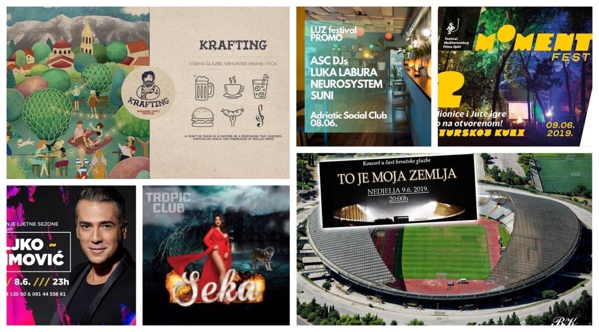 KAMO ZA VIKEND? To Je Moja Zemlja, Moment Fest, Krafting, Balinjera Party, Seka Aleksić, Željko Joksimović