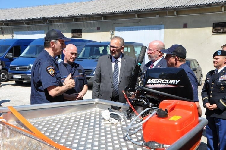Ravnateljstvu civilne zaštite Amerikanci donirali vrijednu oprema za spašavanje
