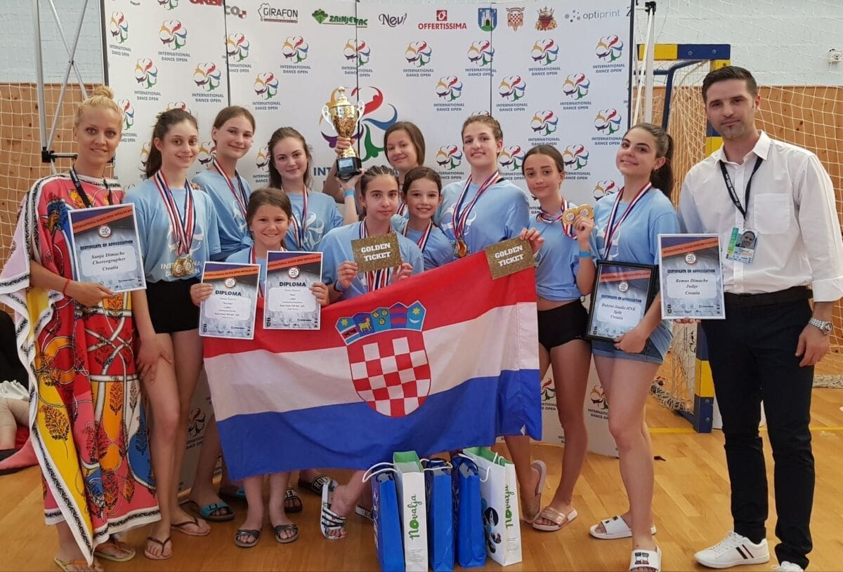 Veliki uspjeh Baletnog studija HNK Split na međunarodnom natjecanju u suvremenom plesu u Novalji