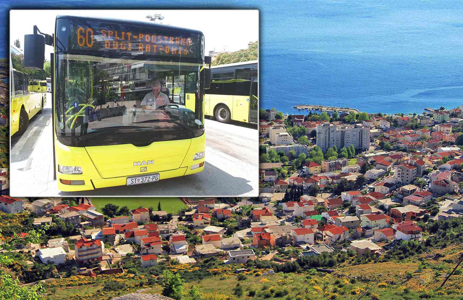 LOŠA VIJEST ZA PUTNIKE Prometovi autobusi više neće stajati na cijelom području od Podstrane do Omiša