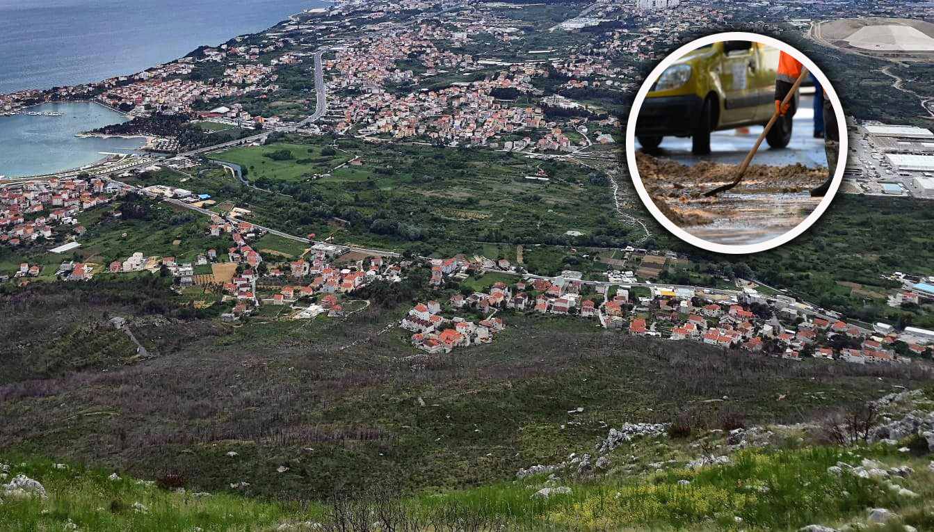 IZVODILI RADOVE, PA PUKLA CIJEV Već drugi dan zaredom velik dio Strožanca bez vode