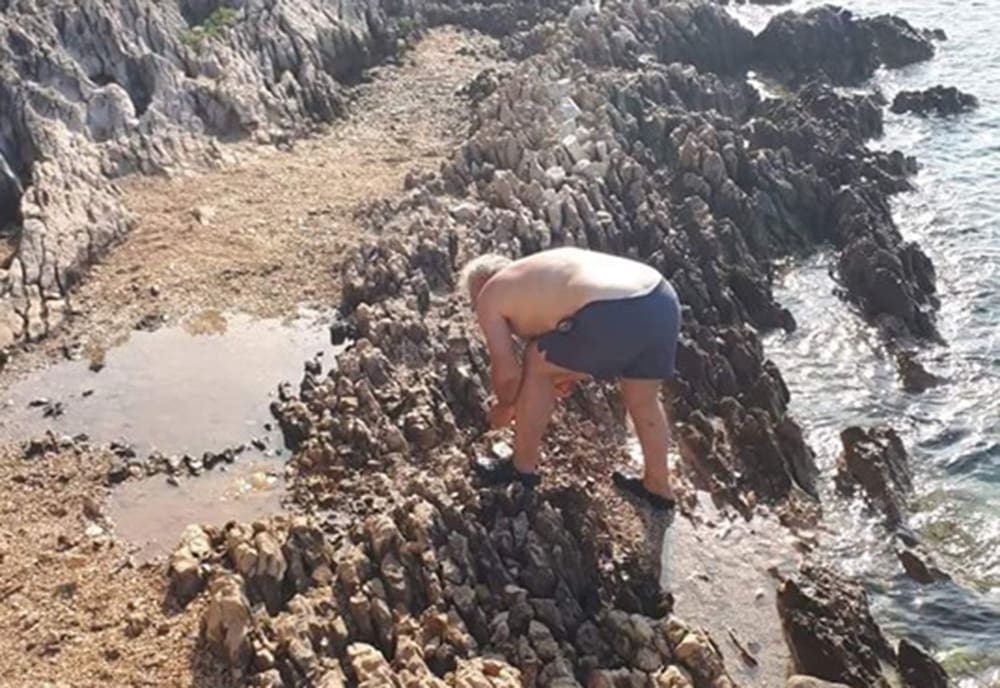 Splićanin čekićem 'poravnavao' škrapu na Marjanu: Policija zaključila da nema razloga za postupanje