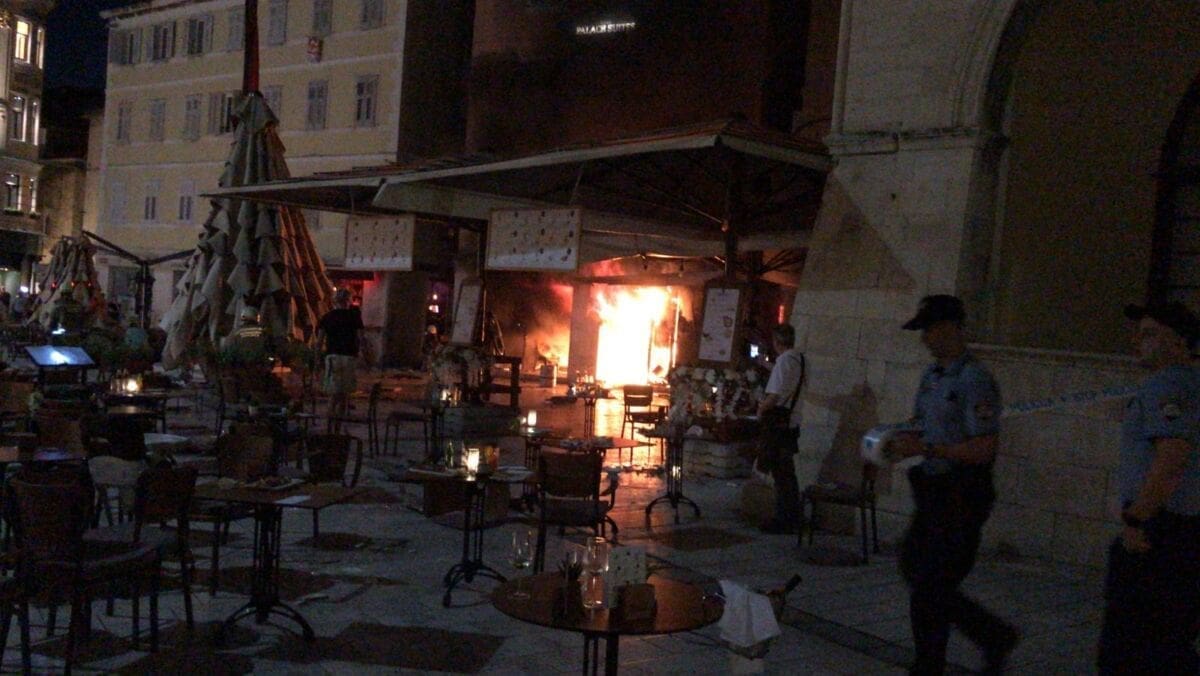 Eksplozija plinske boce u centru Splita izazvala kaos