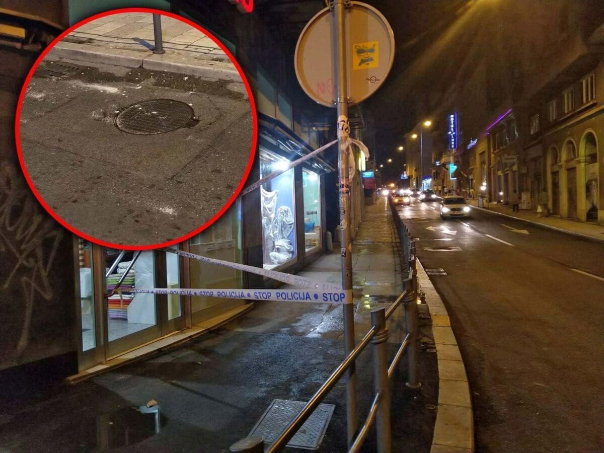 POLICIJA OGRADILA NOGOSTUP Urušio se dio fasade u Zvonimirovoj ulici, službe izašle na teren