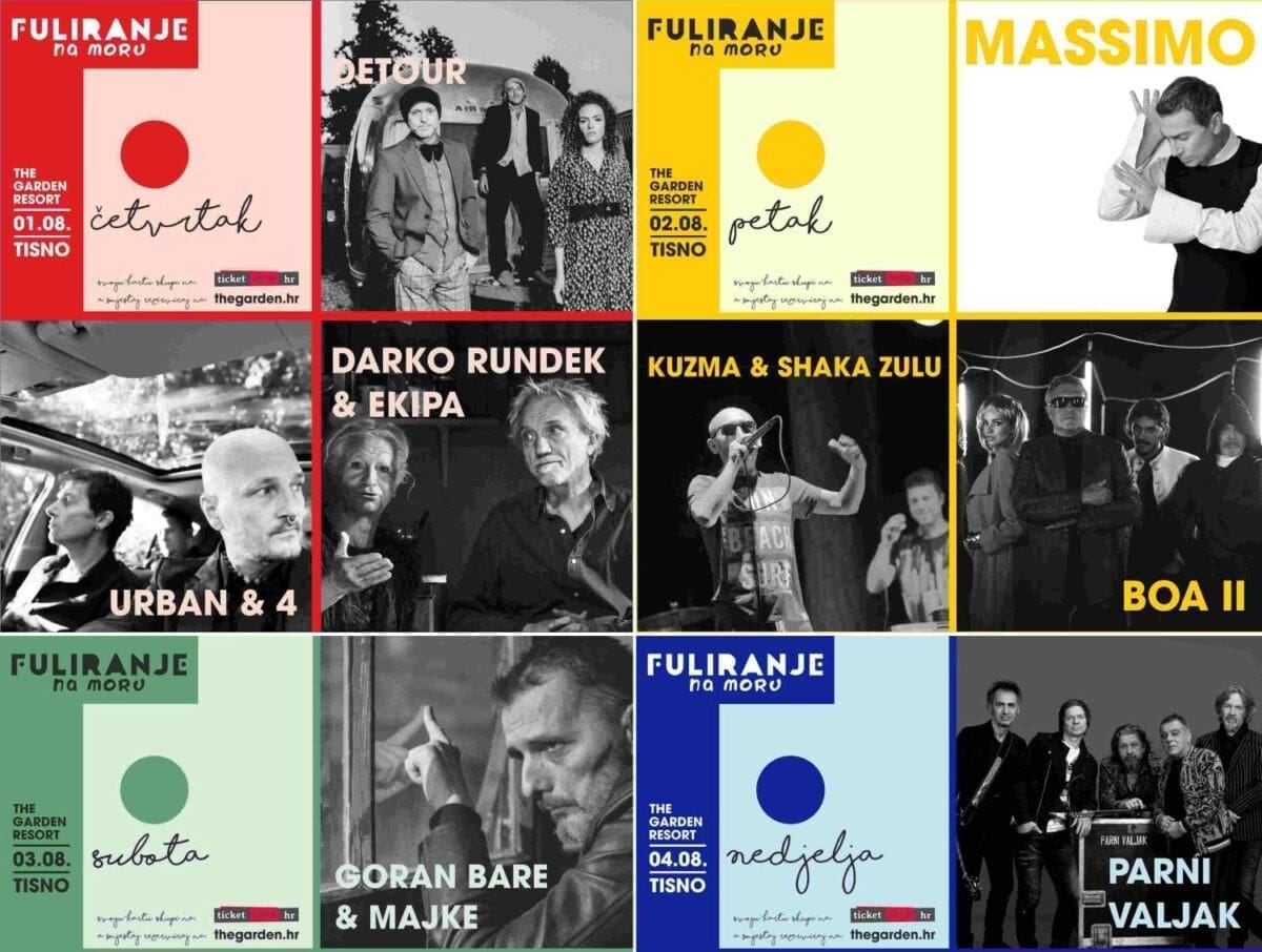 BROJNI DOMAĆI IZVOĐAČI Početak kolovoza obojen prvim domaćim experience festivalom Fuliranje na moru