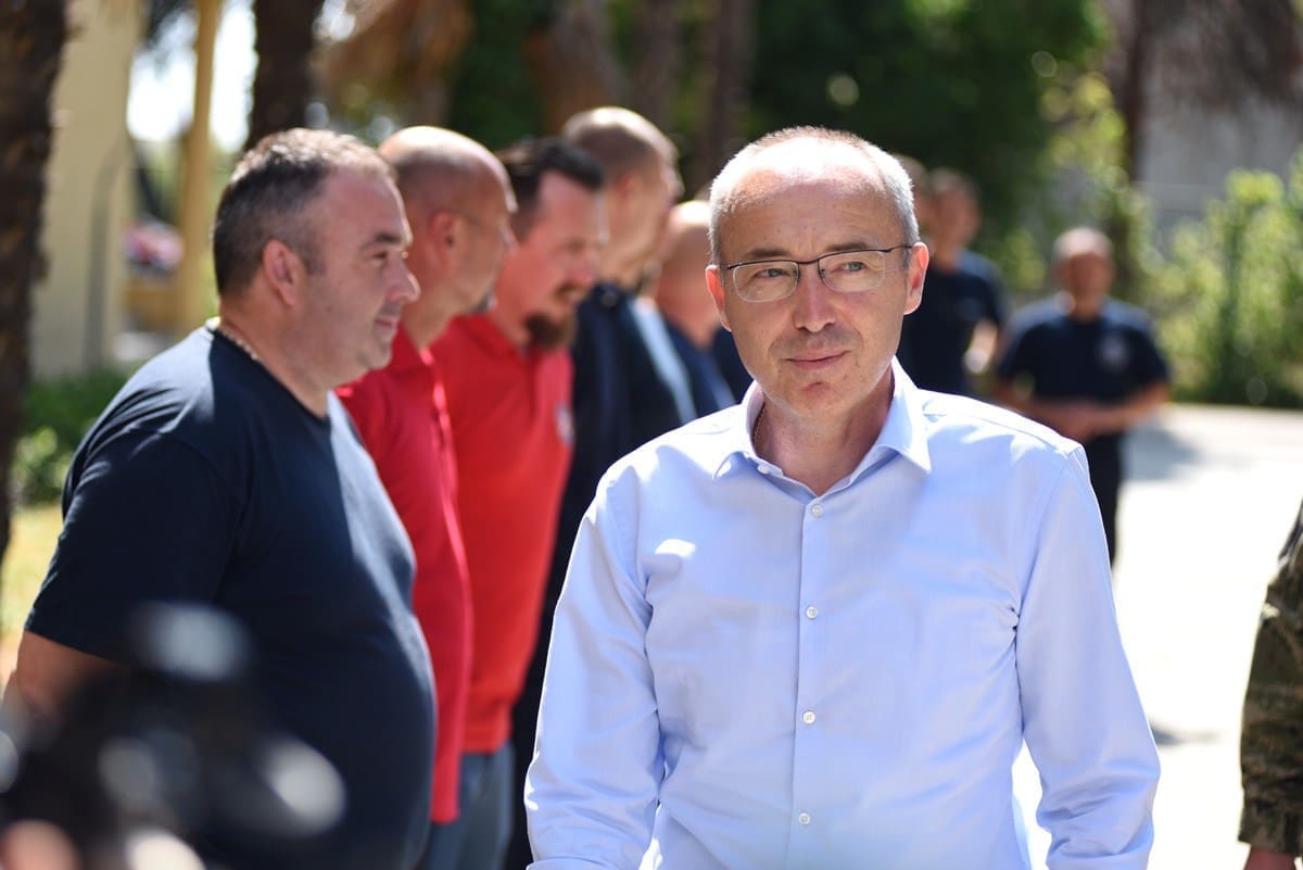 Krstičević obišao Operativno vatrogasno zapovjedništvo Divulje