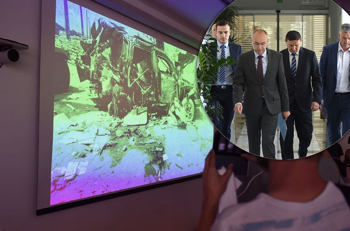 MORH prikazao snimke raznesenog vozila u Afganistanu. Krstičević: "Ovaj trenutak duboko pogađa svakog pripadnika obitelji Hrvatske vojske i hrvatski narod"