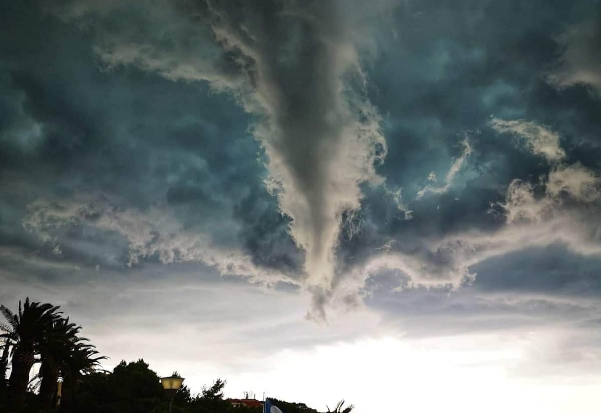 PIJAVICA IZNAD BAŠKE VODE "Pojavila se iznad kuća, bilo je i tuče"