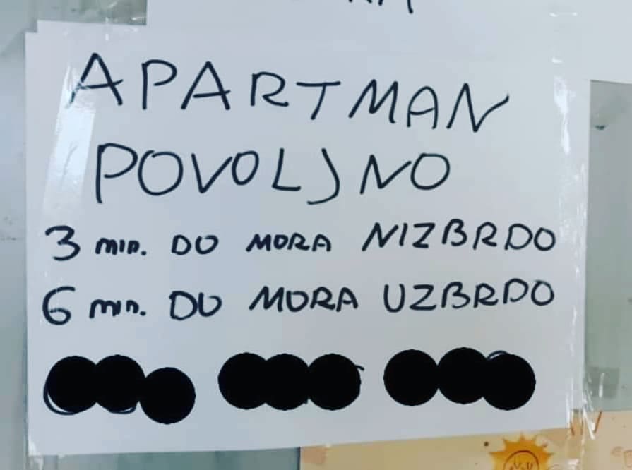 Apartmanska "kriza": Ovaj oglas je nasmijao tisuće