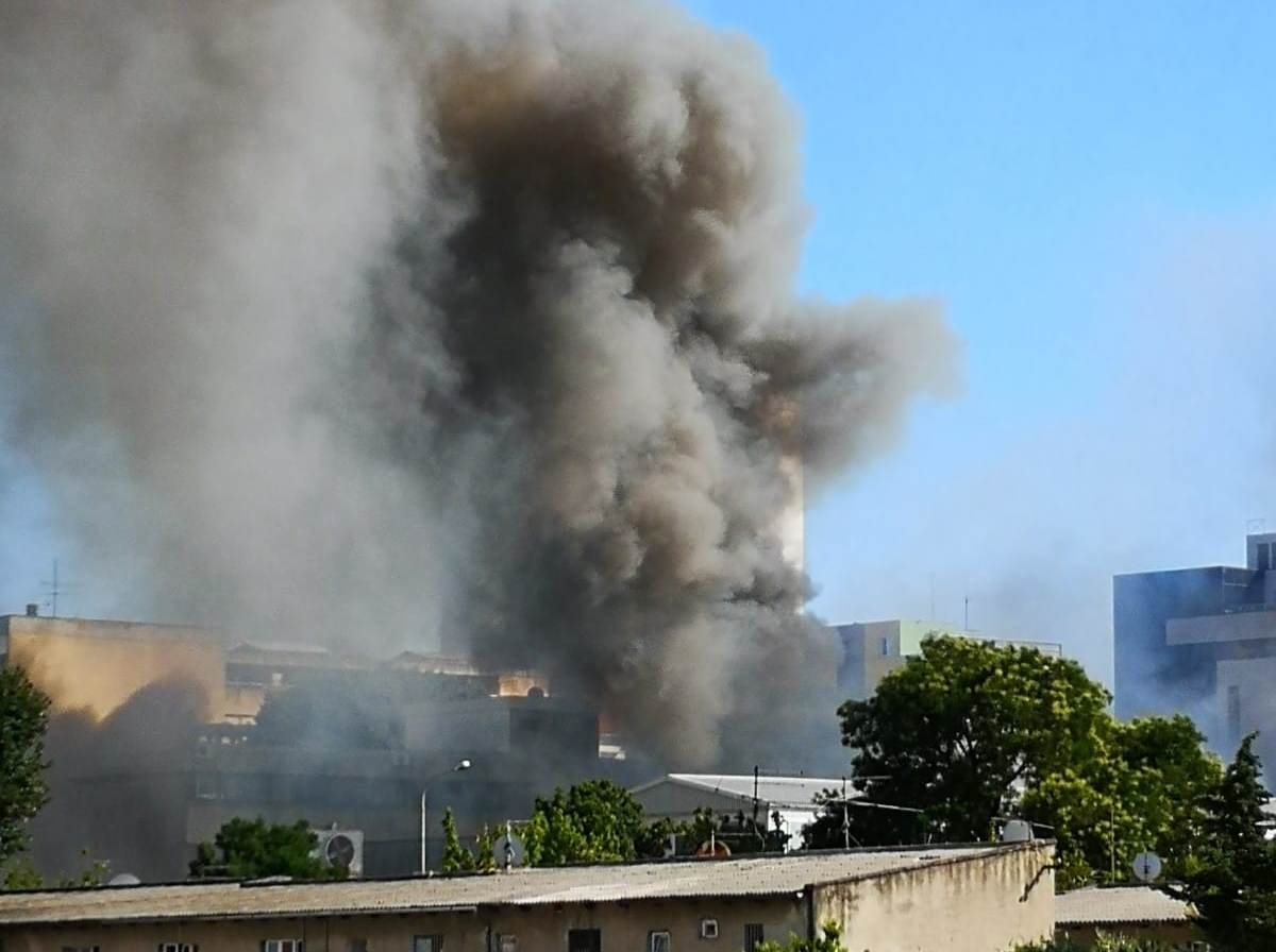 UGAŠEN POŽAR Izgorilo skladište Slobodne Dalmacije
