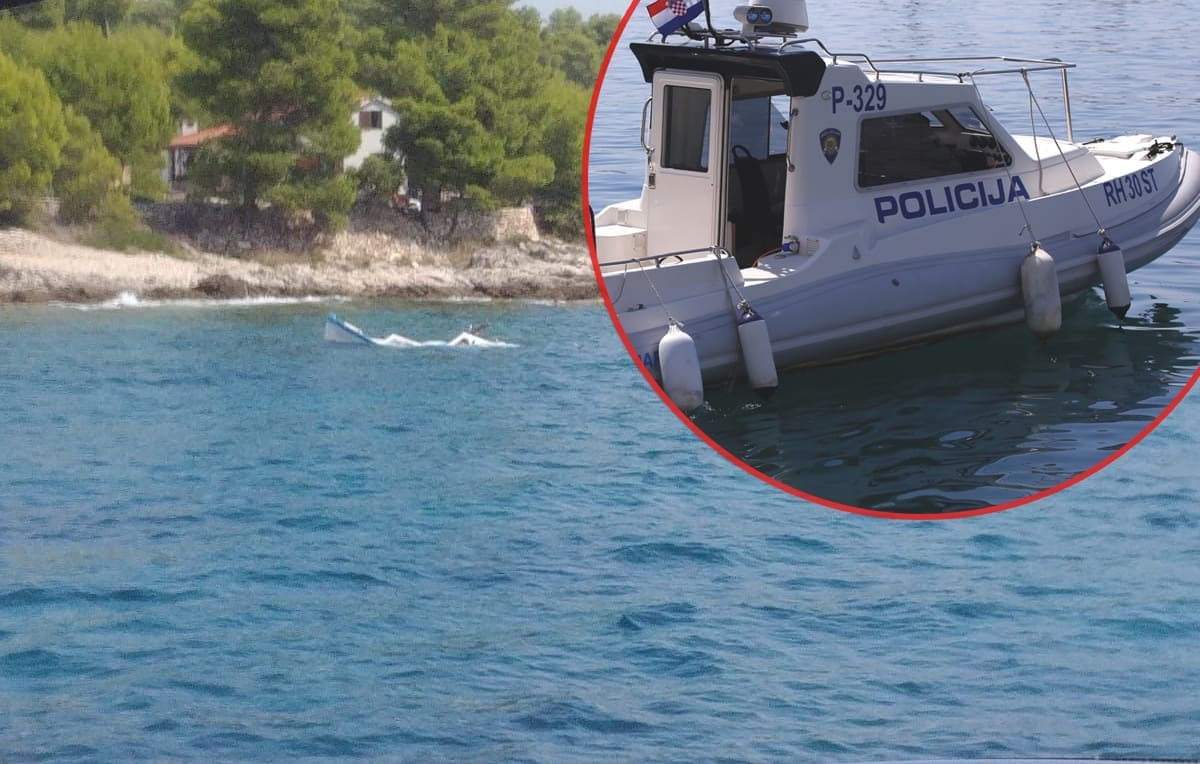 HAVARIJA U SPLITSKIM VRATIMA Potonula brodica, turisti spasili posadu