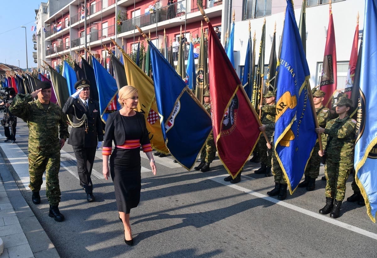 PROSLAVA OLUJE U KNINU Grabar Kitarović: "Svaki put kad sam u Kninu, prolaze me trnci"