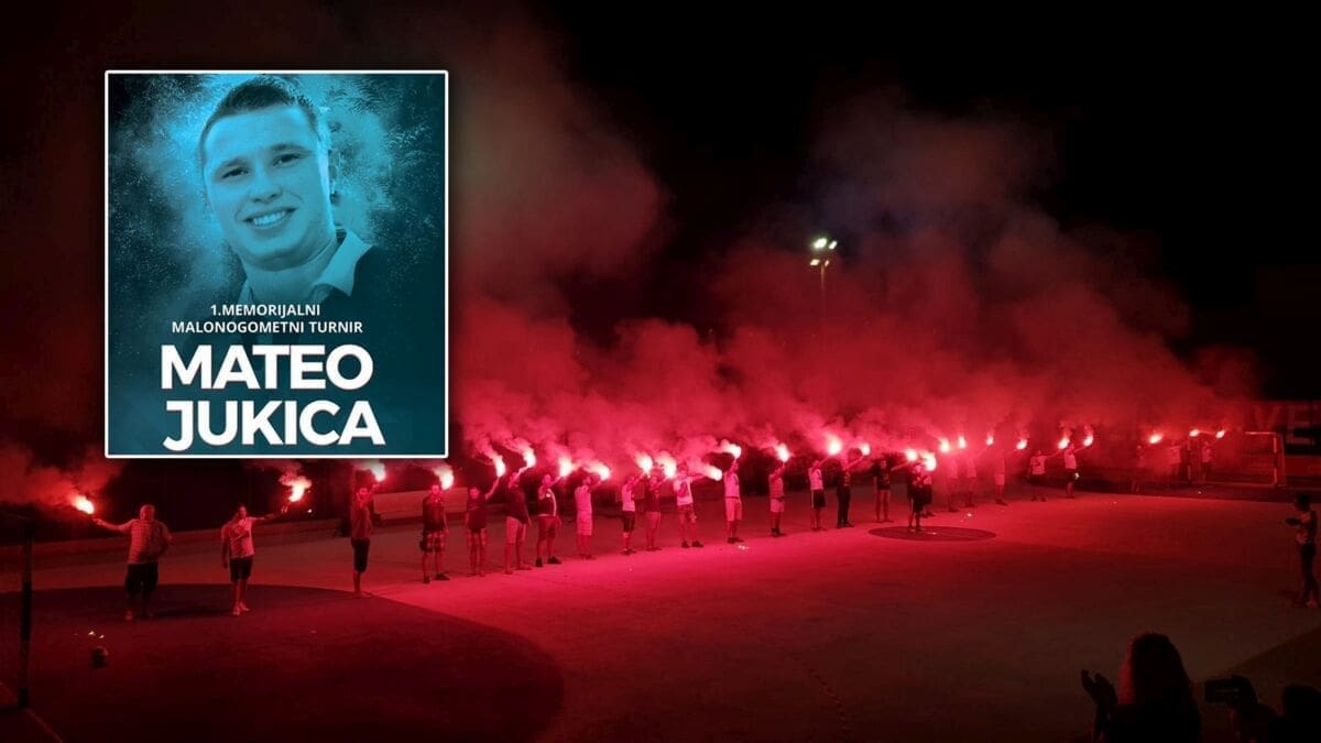 Održan 1. Malonogometni memorijalni turnir Mateo Jukica: Dirljiv prizor u čast lani stradalom otočaninu