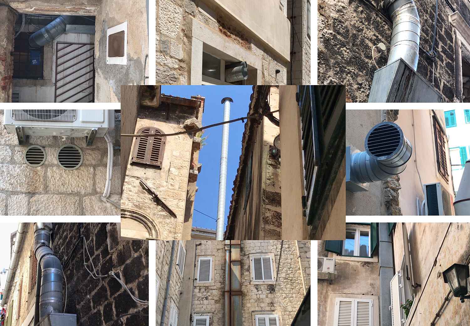 Lastovo se diči fumarima, a splitska jezgra - odušcima