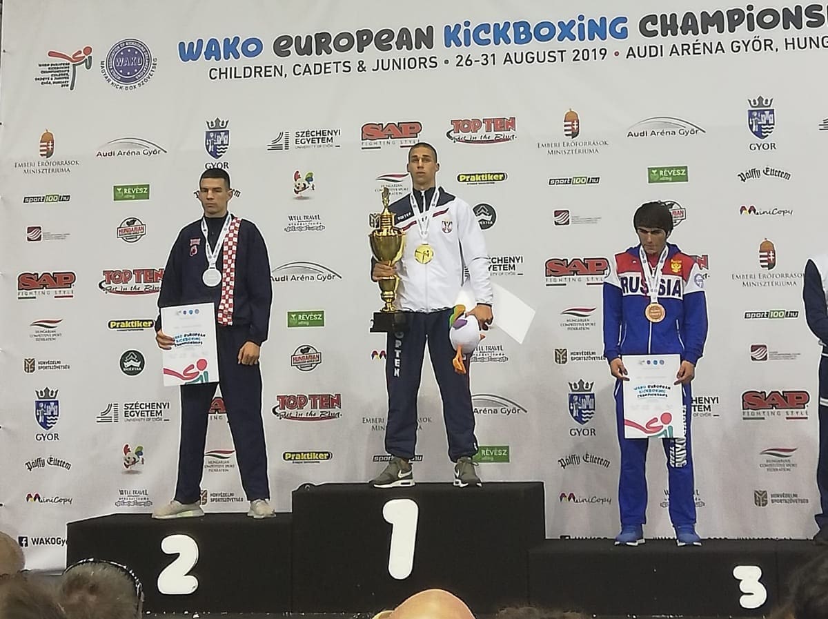 Sjajan uspjeh mladog splitskog borca Raula Sunare: Postao juniorski Wako viceprvak Europe