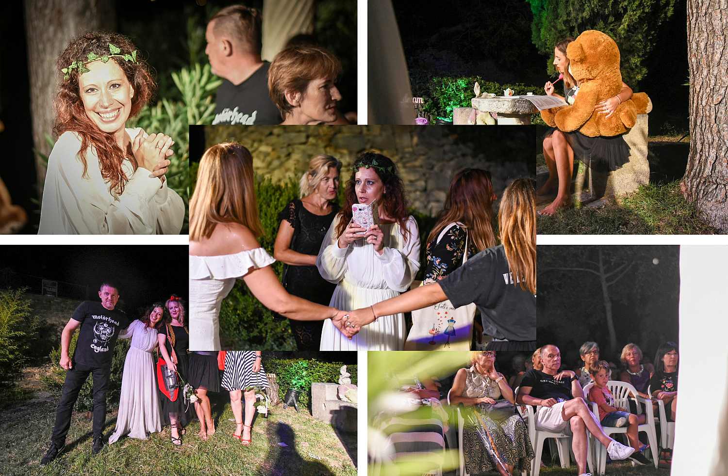 Viviana Zoković u čarobnom ambijentu Tusculuma u Solinu predstavila zbirku pjesama "Šuti i voli": Večer iskrene ljubavi i vila