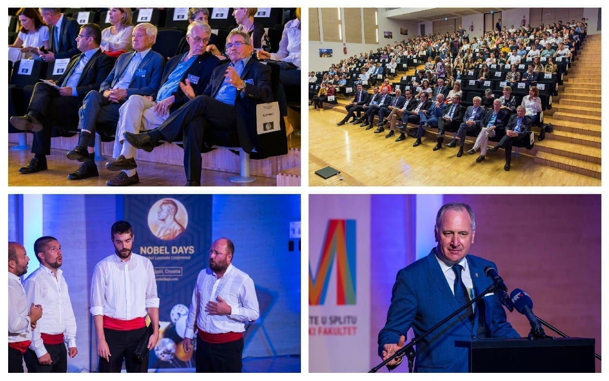 U SPLIT STIGLI NOBELOVCI Svečano otvoreni "Nobel days", evo kako je bilo večeras na Medicinskom fakultetu