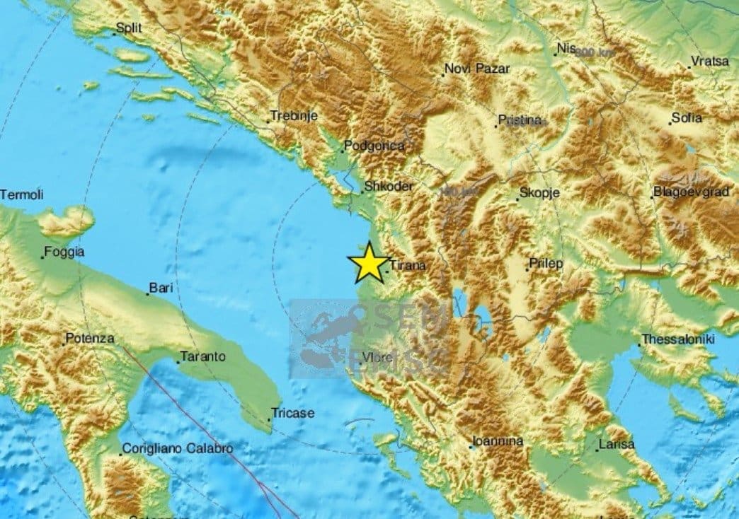 NOVI JAK POTRES POGODIO ALBANIJU Nema mira na Jadranskoj obali, 30. značajan potres u dva dana