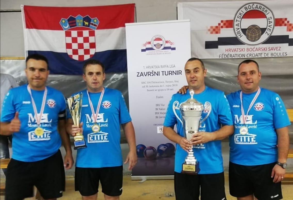 ČUDO IZ SREDNJIH POLJICA Nakličani postali prvaci Hrvatske u boćanju