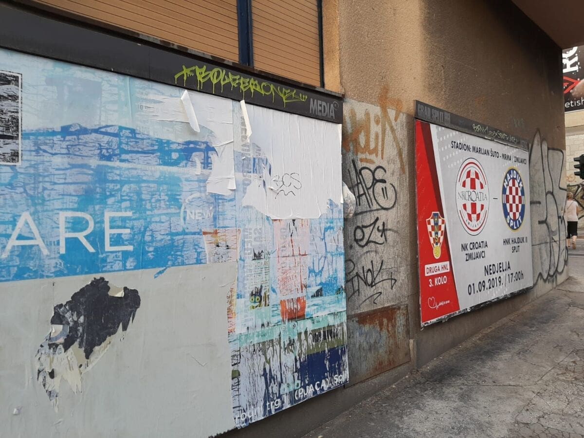 SAGA SE NASTAVLJA Iako ih istražuje USKOK i dalje ilegalno postavljaju plakate