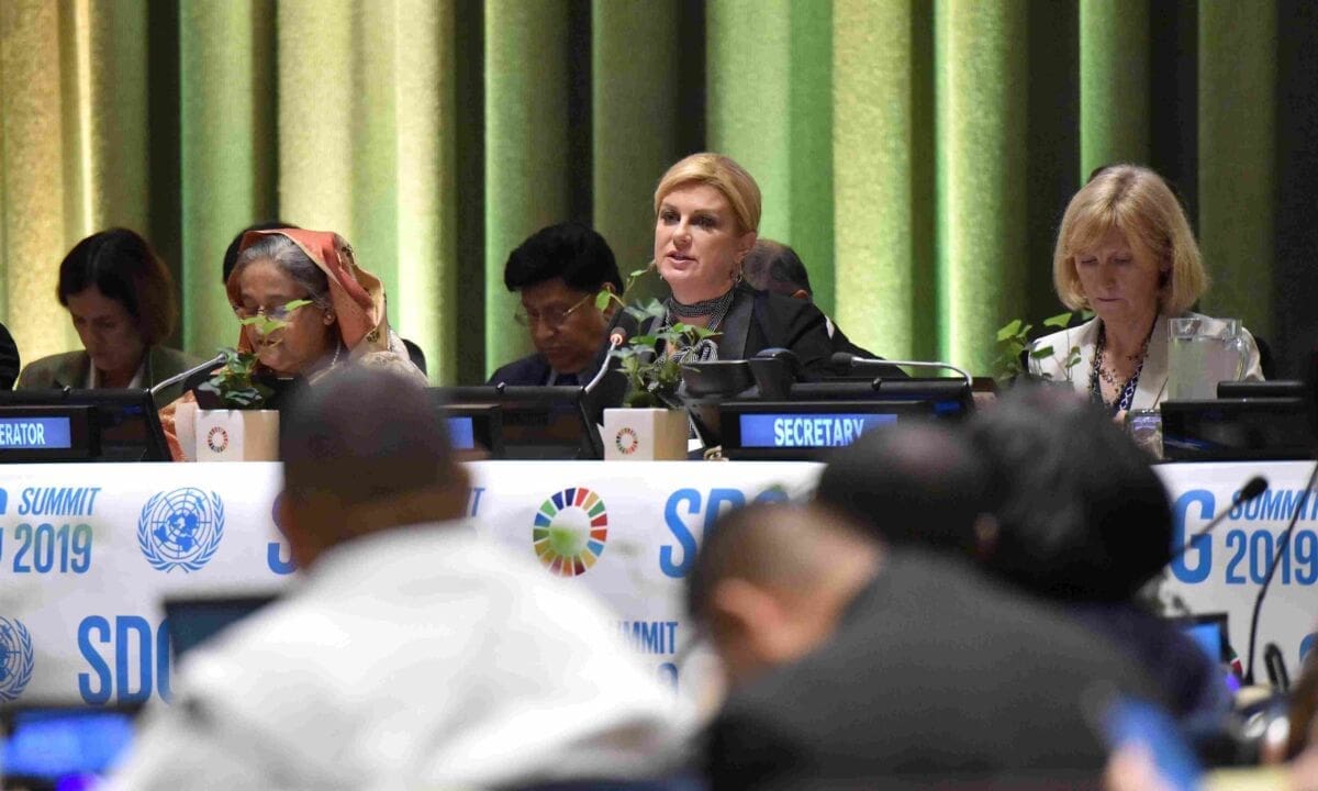 Predsjednica sudjelovala na panelu "Lokaliziranje ciljeva održivog razvoja"