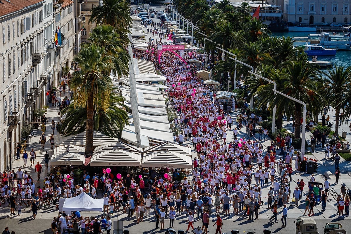 RACE FOR THE CURE ODRŽAVA SE U SPLITU I OVE GODINE Evo kako i vi možete sudjelovati