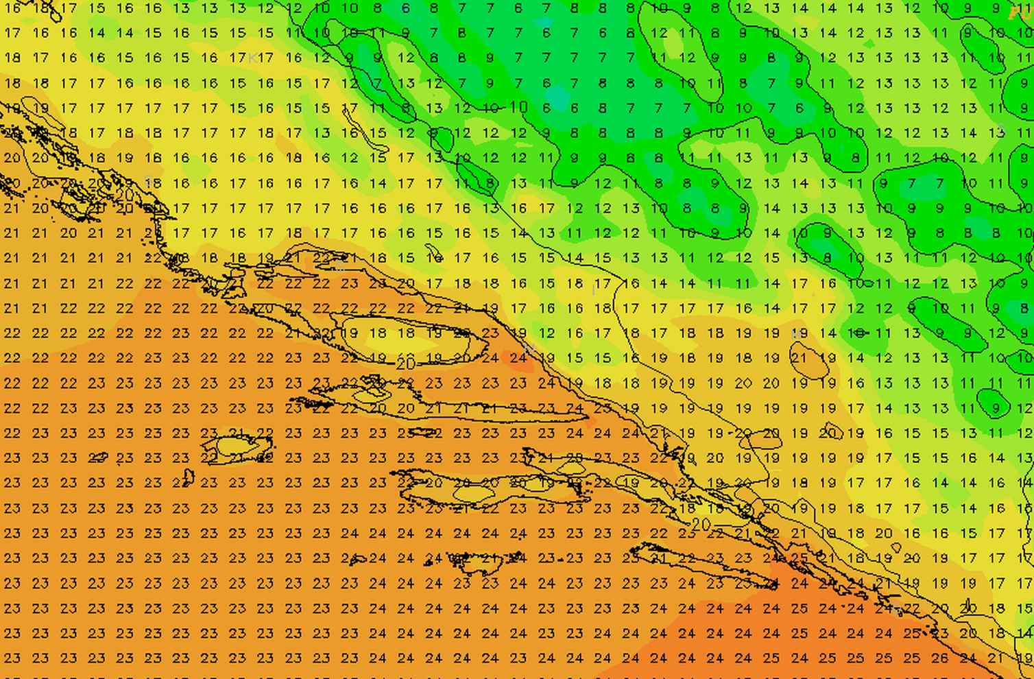 DAH NADOLAZEĆE JESENI Na Dinari večeras samo 6 stupnjeva, bura otpuhala velike vrućine: Je li ljeto gotovo i što nas očekuje do kraja tjedna?