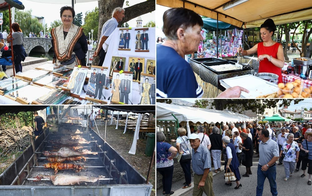 KRENUO ŠUŠUR Ulice Solina ispunili štandovi, zamirisala i janjetina s ražnja