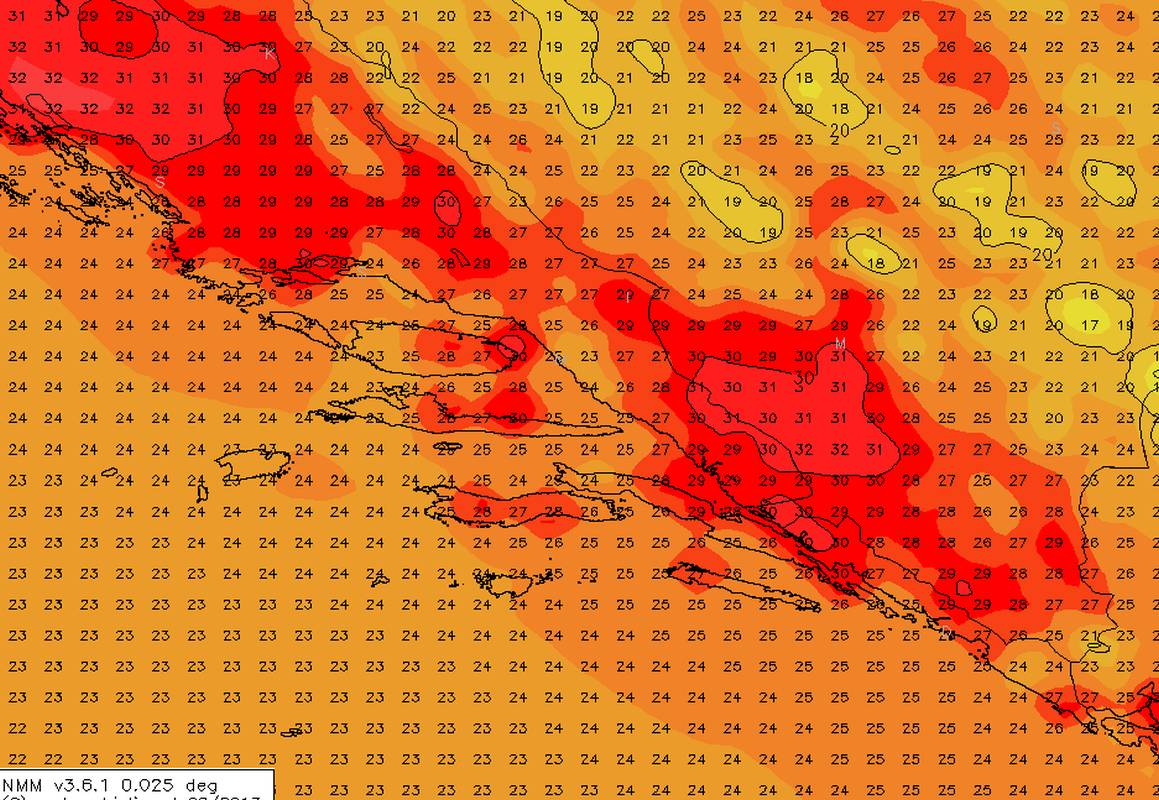 SVAKI DAN SVE TOPLIJE Sljedeći dani donose obilje sunca, već za nekoliko dana u dijelove Dalmacije vraćaju se vrućine