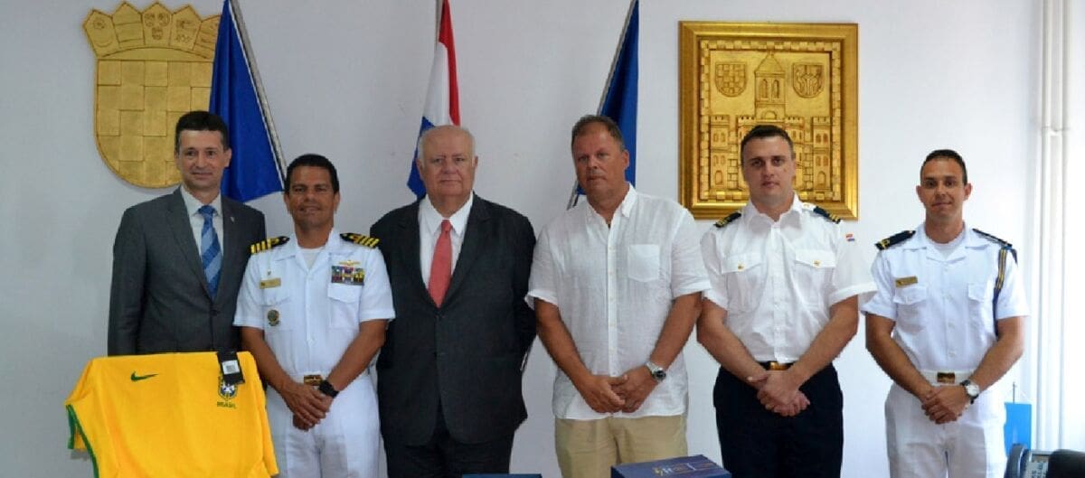 Brazilska ratna mornarica u Banovini: "Iako nas razdvajaju daleka mora, susrećemo se u mnogo točaka"