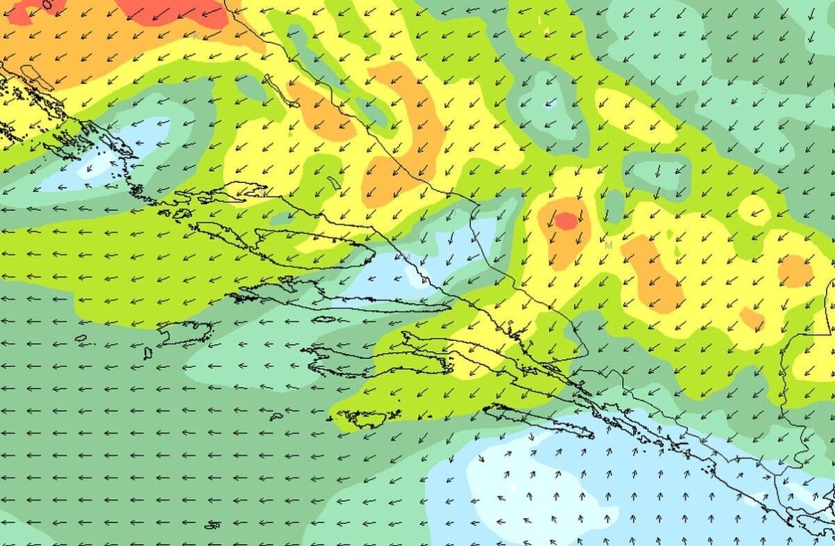 U nekim medijima se najavljuje "Armagedon" promjena vremena. Što Dalmaciju zapravo očekuje od srijede?