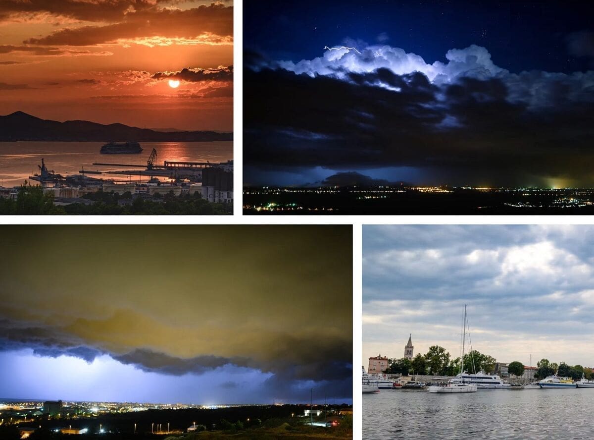 Fotograf u 4K rezoluciji snimio sjajan timelapse nevremena nad Jadranom: "Ovo pogledajte na velikom ekranu"