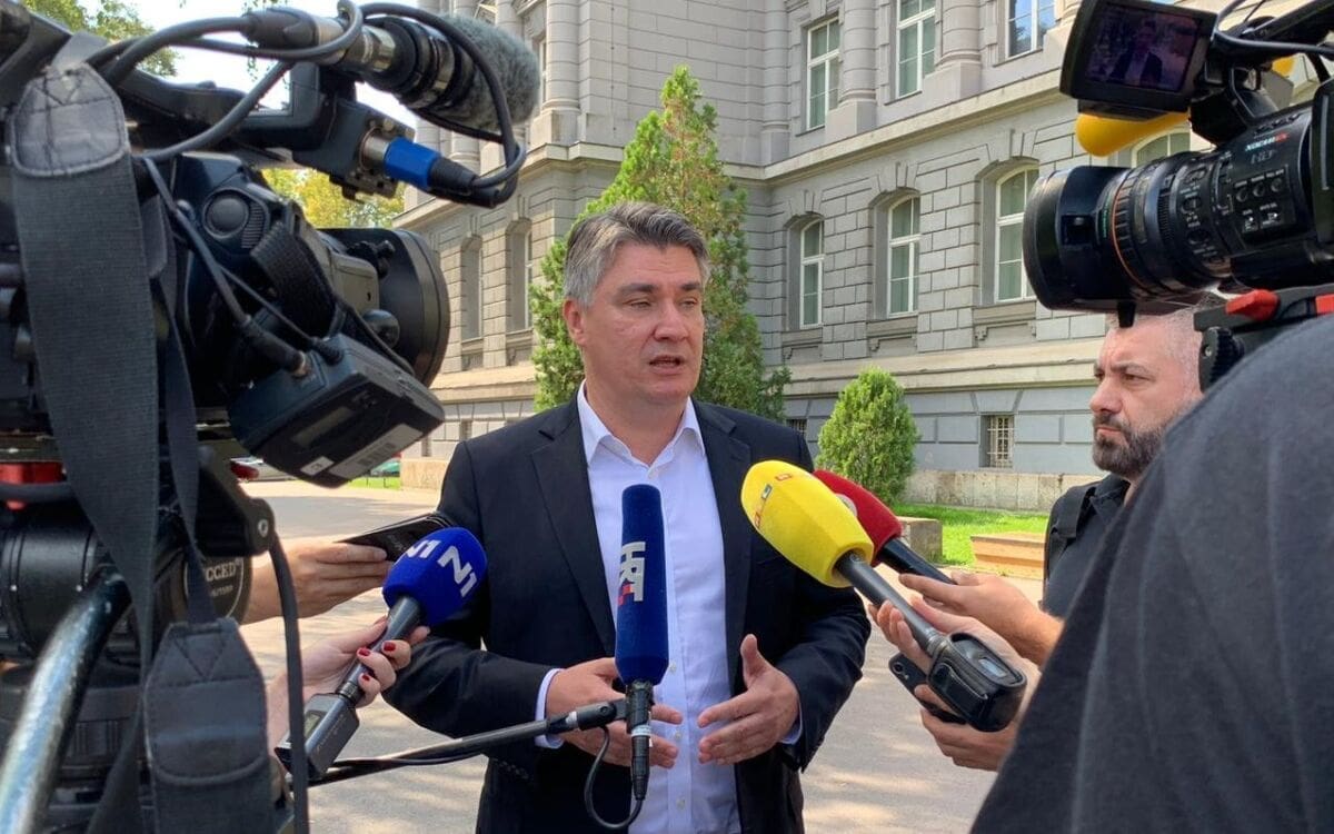Milanović: "Imamo predsjednicu bez karaktera, predsjednicu bez identiteta, predsjednicu koja nas sramoti"