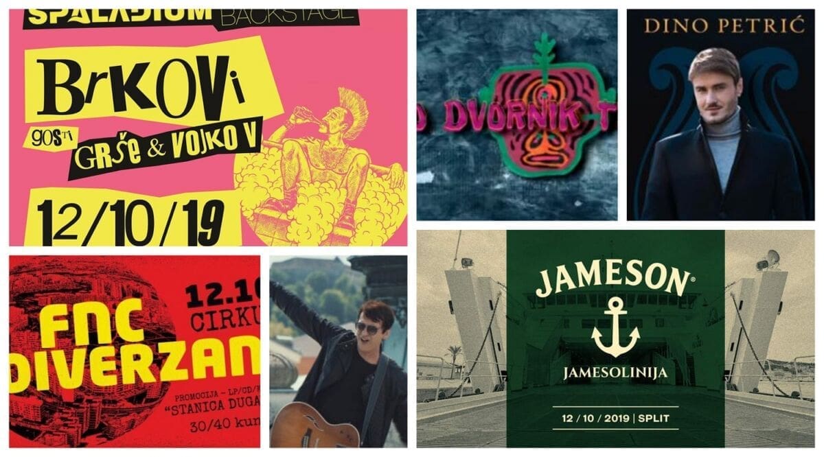 KAMO ZA VIKEND? Party na trajektu, Brkovi u novom koncertnom prostoru, Dino Dvornik Tribute, FNC Diverzant, Timeless House, Dino Petrić, Boris Novković