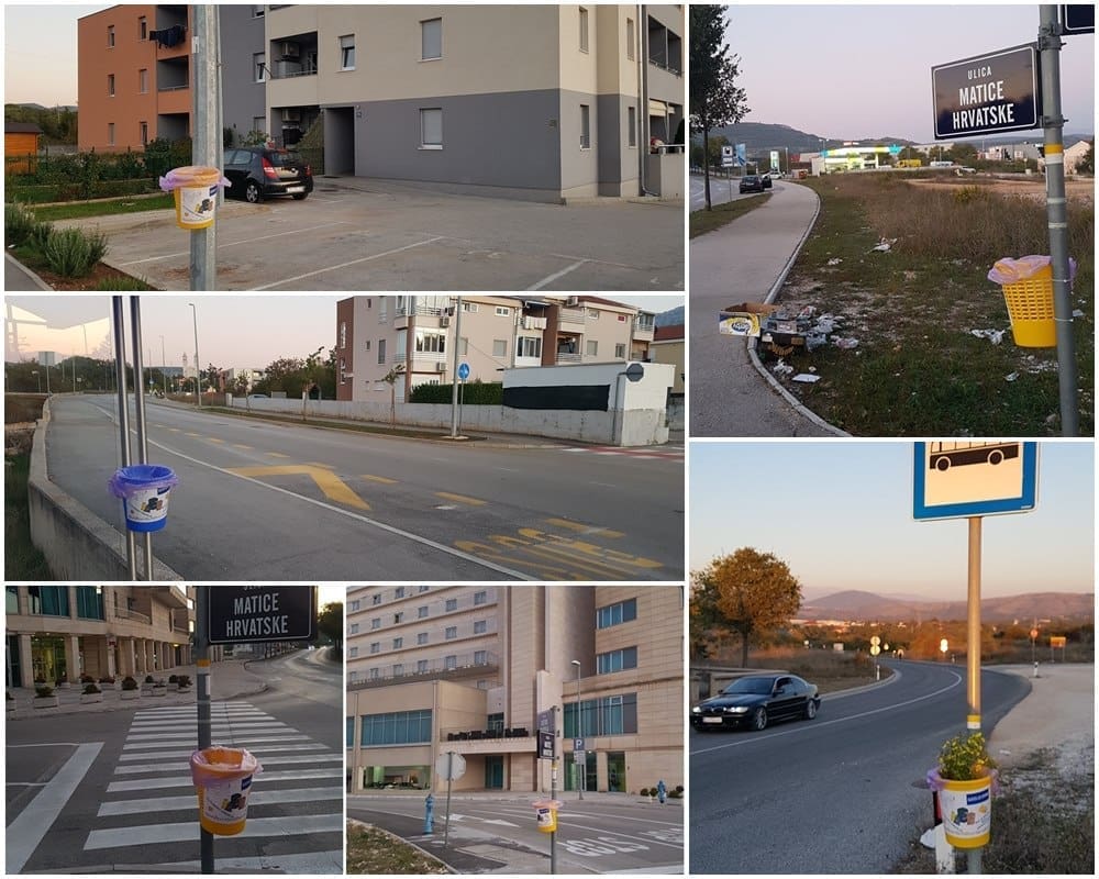 HSP postavio kante u dugopolju