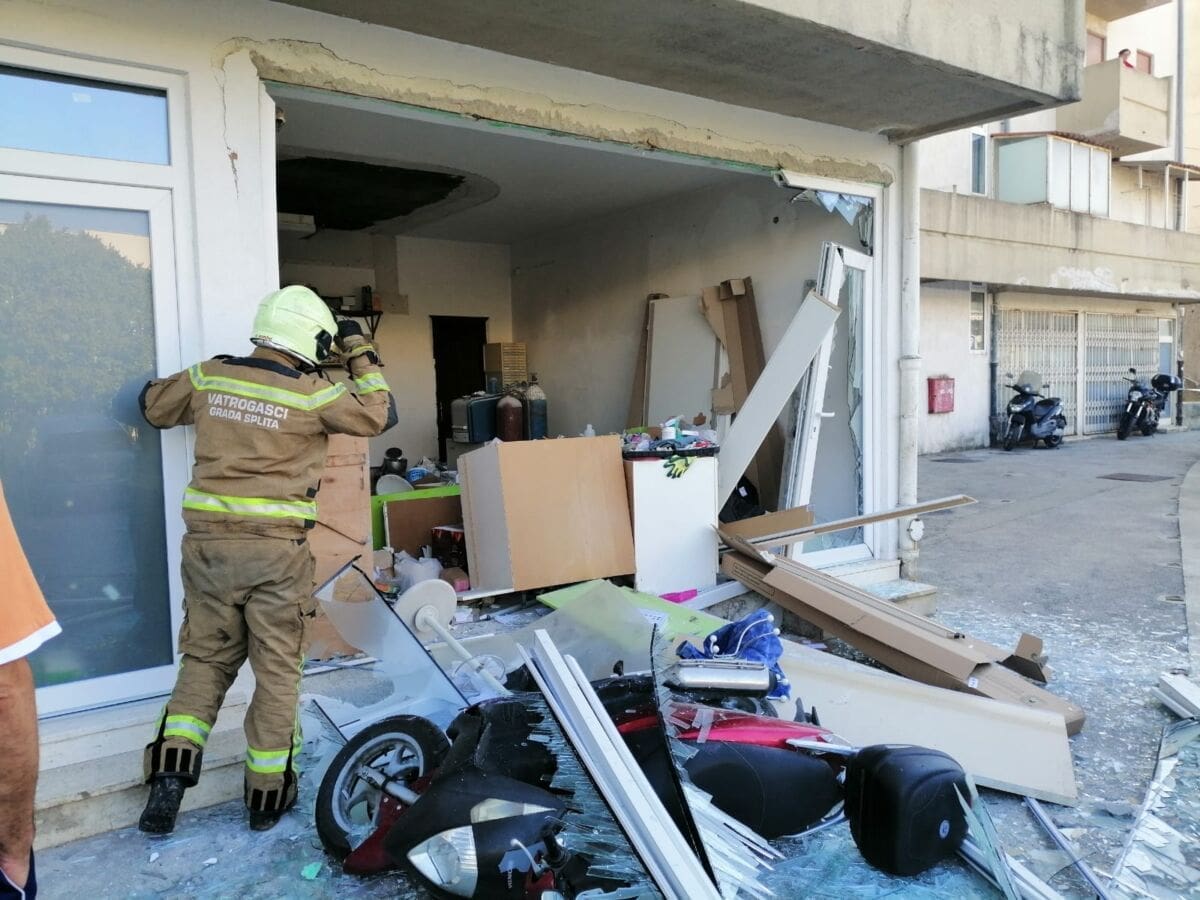 DRAMA U SPLITU Eksplozija plinske boce u prizemlju zgrade: "Mislio sam da je eksplodirala bomba!"