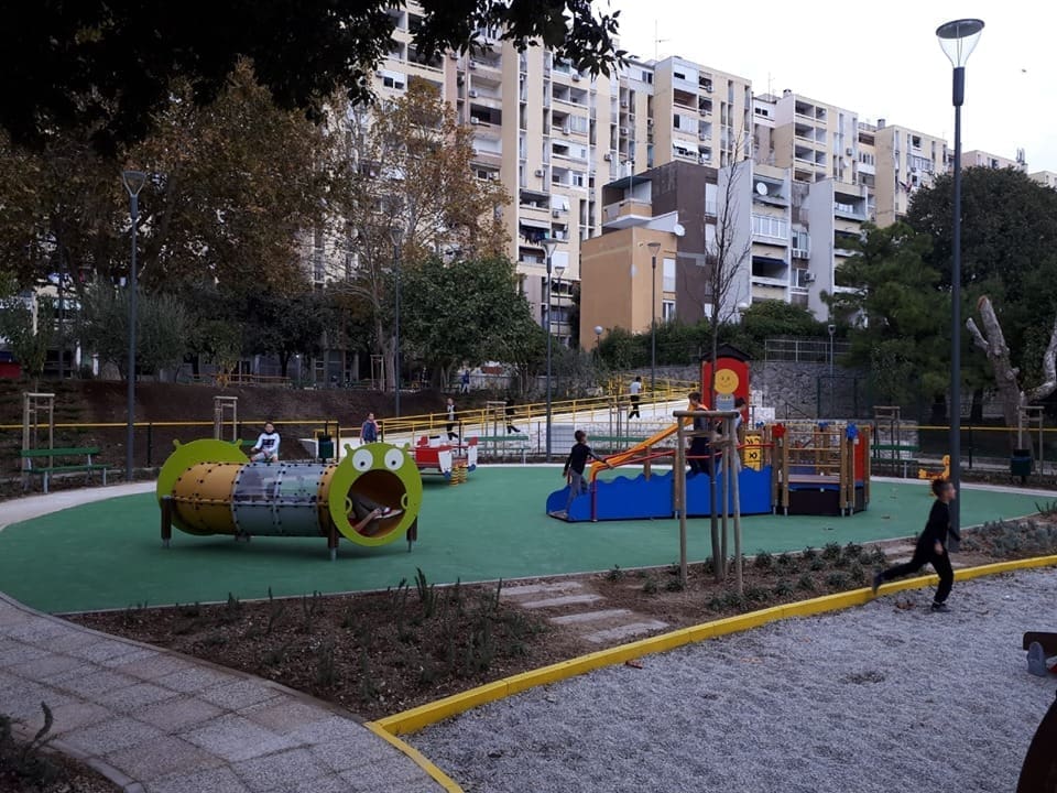 NOVI SADRŽAJ ZA SPLITSKU DJECU Završeno uređenje parka u kvartu Split 3