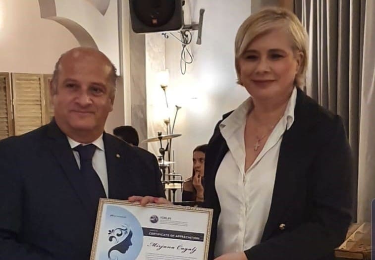 Mirjani Čagalj priznanje za izniman doprinos suradnji u jadransko-jonskoj regiji