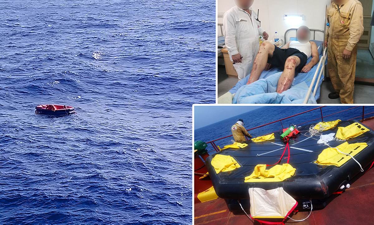 NOVI DETALJI OKO BOURBON RHODEA Filipinski pomorac: "Pronašli smo praznu splav, Miškića nitko nije vidio nakon zapovijedi da se napusti brod"