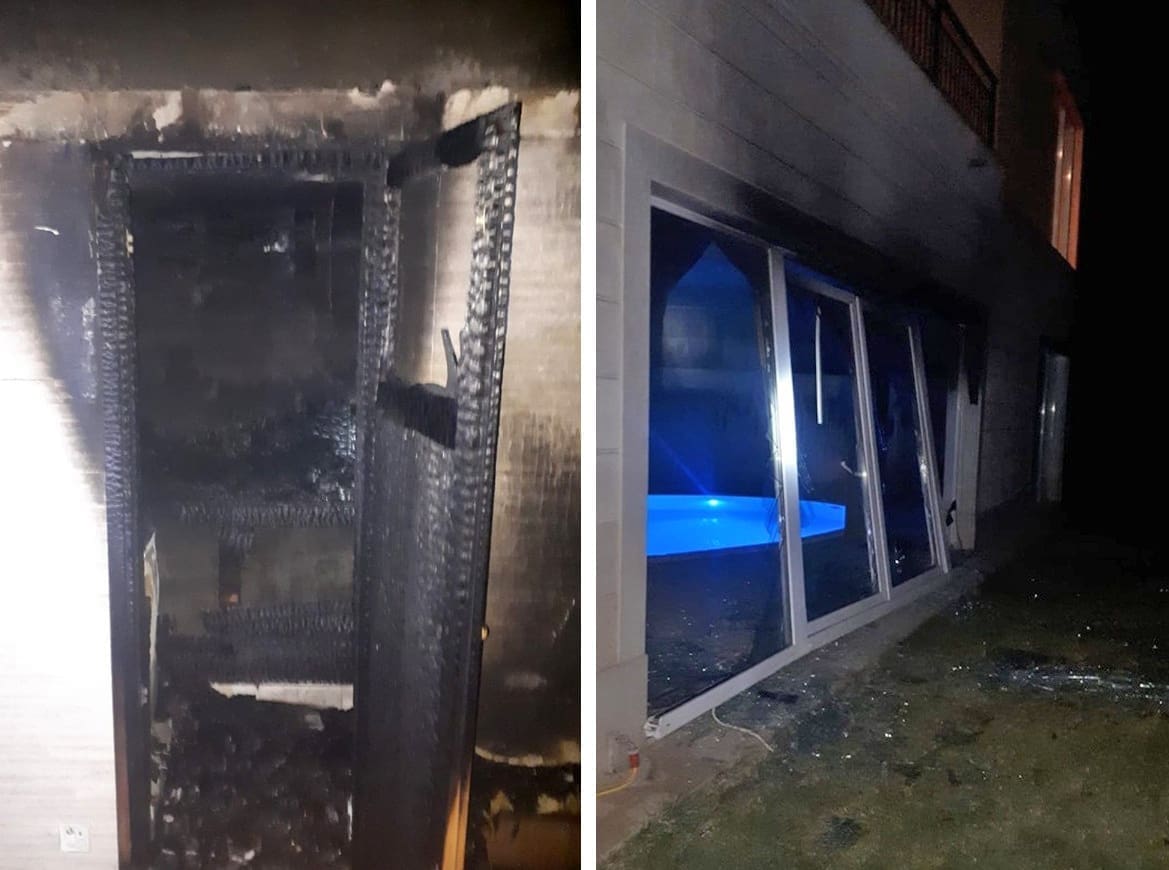 Požar u prizemlju kuće kod Solina: Izgorjela sauna i okolni zidovi, nastala velika materijalna šteta