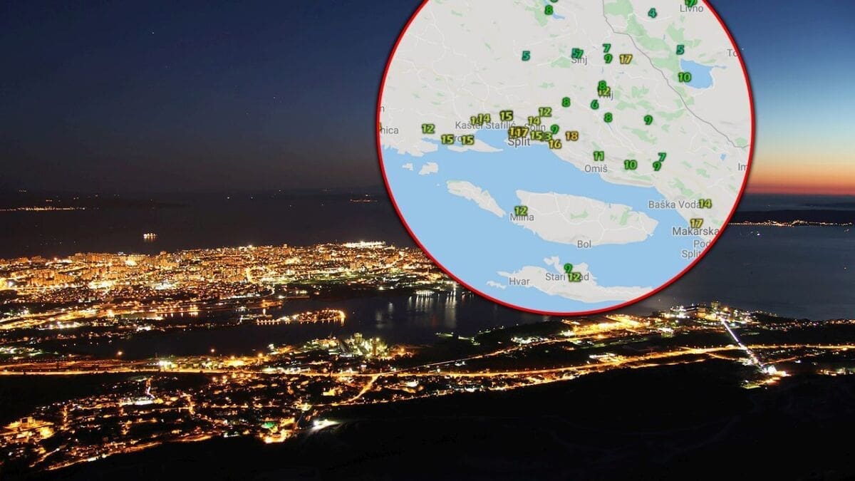 ŠTO SE DOGAĐA? U Dalmaciji se bilježi temperaturni fenomen rijetko viđenog intenziteta
