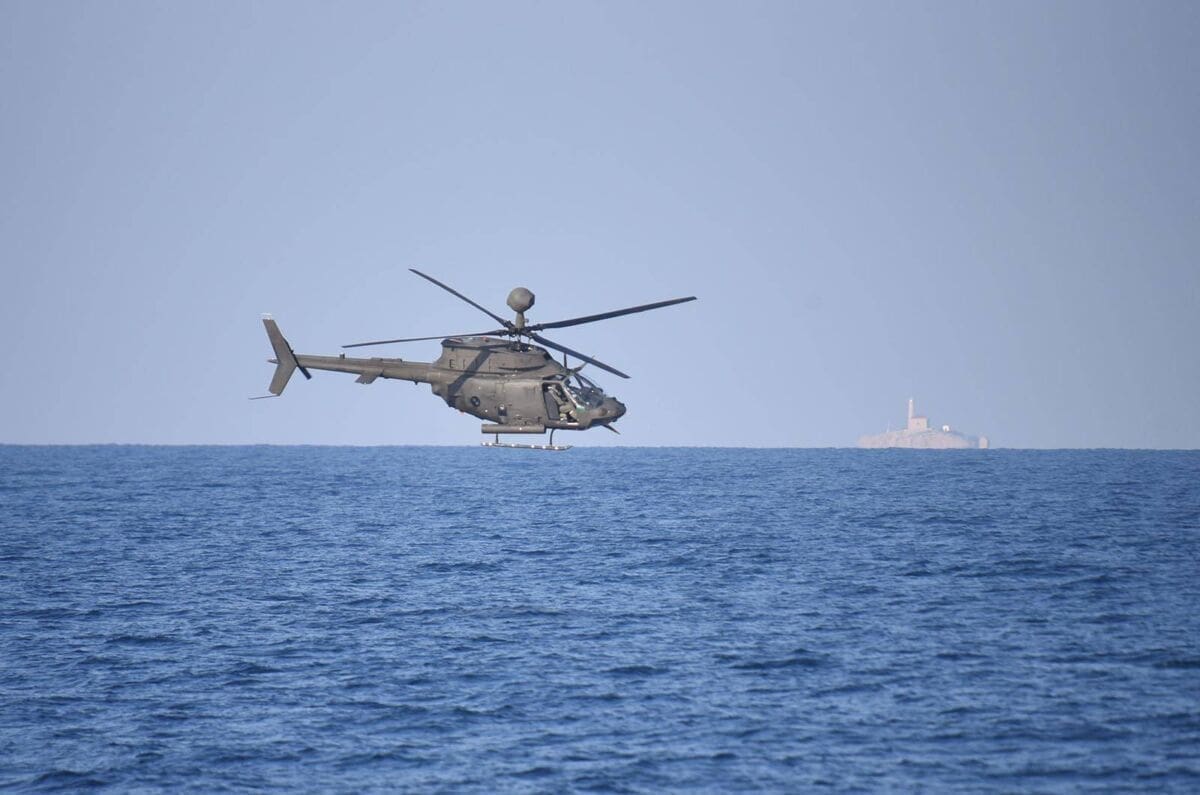 ZAVRŠENA VOJNA VJEŽBA 'HARPUN 19' Ciljeve na moru gađali i helikopteri Kiowa Warrior