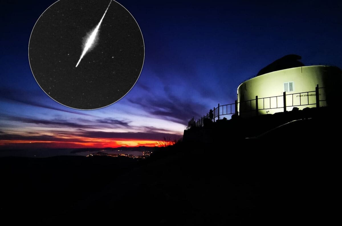 Pogledajte prekrasne prizore pada meteora snimljene sa Zvjezdanog sela Mosor